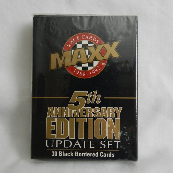 Nascar 1992 Maxx Race Cards 5th Anniversary 30 Update Set New - Picture 1 of 8